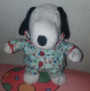Snoopy Christmas Pajama Plush